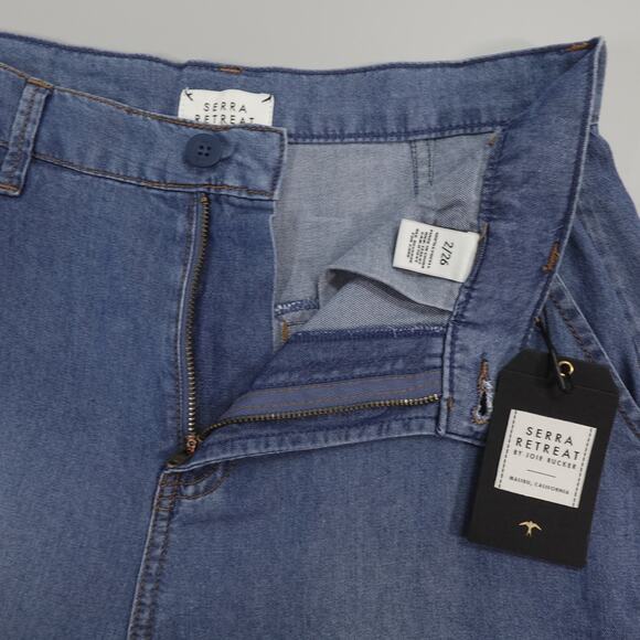 Womens Cargo Joggers Pants 2 High-Rise Lyocell Crop Lightweight Comfy - Picture 9 of 16